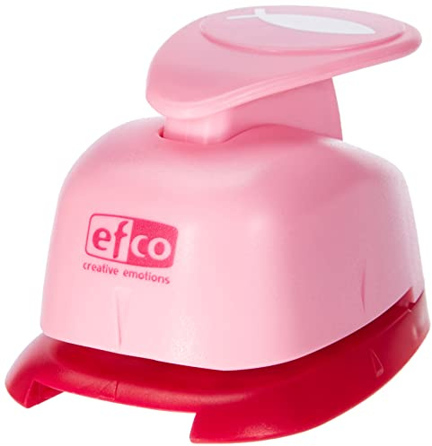 efco 1791089 Stanzer M, Fischsymbol Motivstanzer, Metall, rosa, 7,5 x 5 x 5 cm
