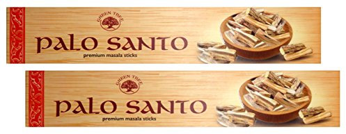 TRIMONTIUM RW84001 GTL Premium-Masala-Räucherstäbchen Duo-Pack (2 x 15 G) Palo Santo/SOG. Heiliges Holz, Kräuter, Gummen, Harze, Wurzeln, ätherische Öle, Natur, 21.5 x 8 x 1.9 cm