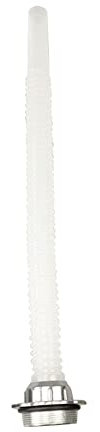 LSGGTIM Beccuccio per tanica in metallo, 45 mm, flessibile, in plastica, per taniche di metallo, tanica di riserva, con guarnizione in gomma, 38 cm