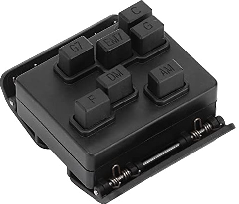 Gitarrenknopf-Akkord-Trainer Gitarren-Akkord-Werkzeug Hilfs-Spielwerkzeug Clip-on-Zubehörteile für Saiteninstrumente