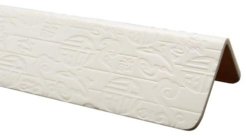 Kantenschutz Beige Wand-Eckenschutz, Selbstklebende Möbelkantenschutzstreifen Baby Kindersicherung für Schubladen Treppe Tisch Schreibtisch, PVC Kantenschutzleisten Schutz und Dekoration (Color : A,
