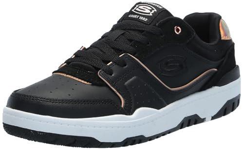 Skechers Girls' Skx-228 Trainers, Black rose gold, 19.5 EU