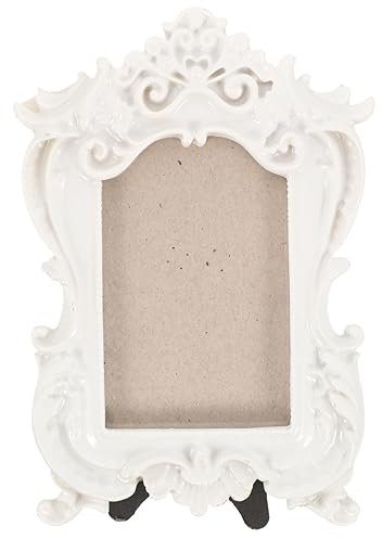 Cabilock Marco de Fotos Retro con Relieve Vertical Decorativo para Hogar y Oficina Soporte de Imágenes Vintage Resina para Regalos y Decoración Chic