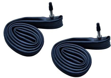 2X Fahrradschlauch 28 Zoll x 1,10-1,35 Zoll (700 x 28/35C) ETRTO 28-622 Französisches Ventil Mountainbike Trekkingrad E-Bike