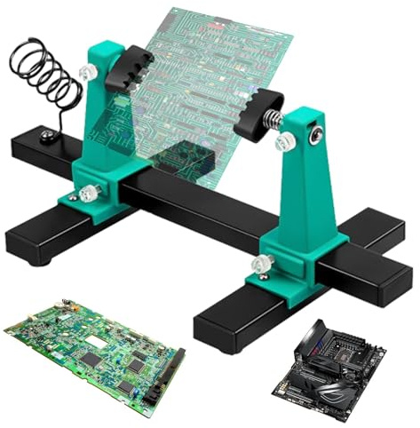 -Montagehalter | Reparaturwerkzeug für Leiterplatten | Arbeitsplatzklemme, Schweißvorrichtung für Leiterplatten, Mainboard-Schweißklemme, 360-Grad-Drehung PCB-Klemme