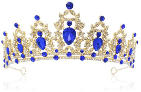 Krone Damen,Braut Krone,Prinzessin Krone,Geburtstags Krone,Gotische Krone,Brautkronen,Arock Königin Krone,Diadem Für Geburtstag,Hochzeit Braut Tiara Diadem,Queen Crown,Silber Kristall Stirnband