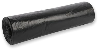 500 Stück Hygoclean Müllsäcke Premium, 70 l | HDPE, Rolle, Karton, schwarz, L: 57,5cm, B: 100cm, 20my, Müllsäcke, Abfallsack, Müllbeutel, Mülltüten, Hausmüll, Abfallbeutel
