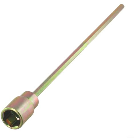 ZWEquipint Adaptador de llave de vaso hexagonal, 19 mm, 300 mm, barra de extensión para taladro eléctrico, construcción de metal, para bobinado estable de esquina de caravana (multicolor)