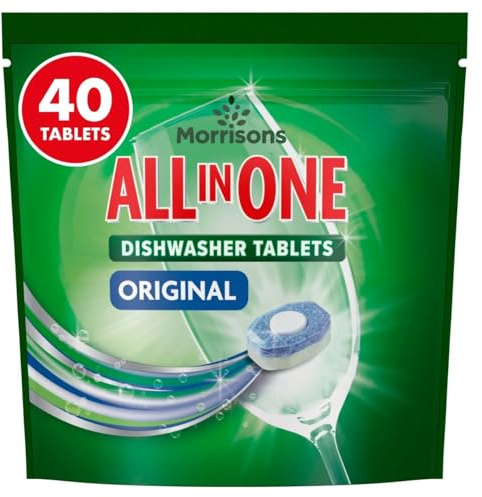 Morrisons All in One Original Dishwasher Tablets 40pk