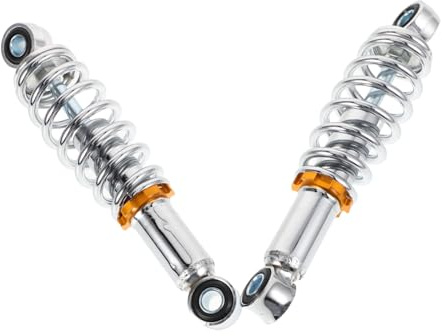 Mobestech Amortiguador de Resorte Trasero para Bicicletas Eléctricas y Scooters, Metal Resistente, Fácil Instalación y Mejora del Confort, Paquete
