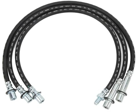 Conduites de frein Kit de conduite de frein allongée, flexible de frein de remplacement pour Hilux LN106R LN65R RN105R