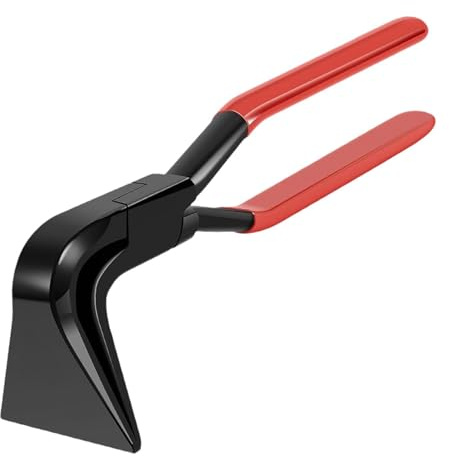 JISADER Alicates para Doblar Chapa Metálica, Herramienta de Enderezamiento, Alicates de Modelado Manual, Crimpadora Plana con Mango Cómodo, Adecuados para Esp, 90 Grados