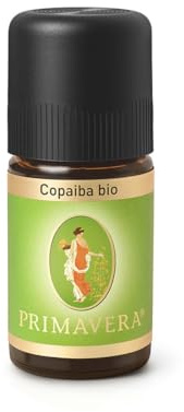 PRIMAVERA Ätherisches Öl Copaiba bio 5 ml - Aromaöl, Duftöl, Aromatherapie - vegan