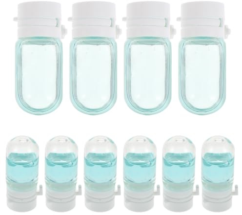 GRIRIW Huile de Soin pour Cheveux Hydratante Capsules Portables 10 Pièces Huile Essentielle Capillaire Parfum Boisé, pour Femmes, Cheveux Bouclés et Lisses, Voyage et Maison