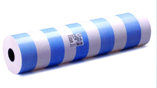 Dampfsperrfolie 0,2 mm, Format 4x25 m, 100 m2 Blau/Weiß. Deutsche Qualitätsfolie mit Zertifikat und Brandschutz