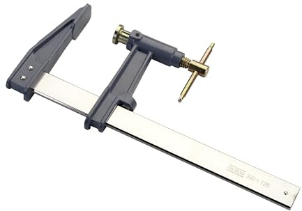 Alyco - Sargento de Apriete Tipo F, Con Émbolo, 800 X 120 mm - 197865