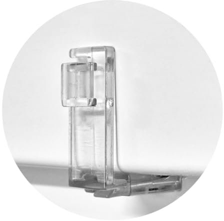 4er Montage-Set Klemmträger Plissee Cosimo, Zubehör Klemmfix Klemmhalterung (Klemmfix ohne Bohren (#2))