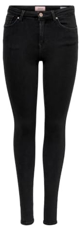 ONLY dam Jeans Onlpower Mid Ph Up Sk Bb 3659 Noos | Skinny fit jeans