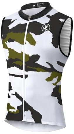 Uglyfrog Radtrikot Westen Herren Ärmellos Rennrad Trikot Fahrradtrikot Fahrradbekleidung Atmungsaktiv Schnell Trocknend MJML01