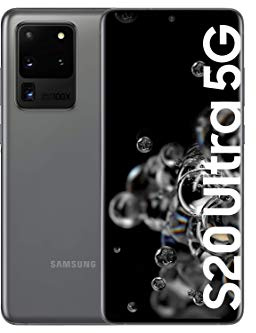 Samsung Galaxy S20 Ultra 5G - Smartphone 6.9 Dynamic AMOLED(16GB RAM, 512GB ROM , cámara 108MP gran angular, Octa-core Exynos 990, 5000mAh batería, carga ultra rápida) Cosmic Gray