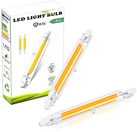 EIMOPE Ampoule LED R7S 78mm 10W Dimmable, Equivalente à Lampe Halogène R7S 100W, Blanc Froid 6000K, 1000LM, 360° Angle de Faisceau, AC 220-240V, Ampoule LED Tube pour Maison, Cuisine, 2er Pack