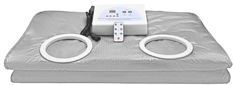 Manta para sauna Manta de sauna de infrarrojos janos mejorada, manta de sauna térmica digital estirab, moldeador corporal for bajar de peso, manta de sauna de fitness Para el detox casero calma tu cue