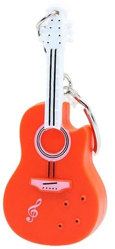 Violin That Plays Sad Music, Micros Violin Guitar Keyring Music Fans Special Guitar Shape Pendant