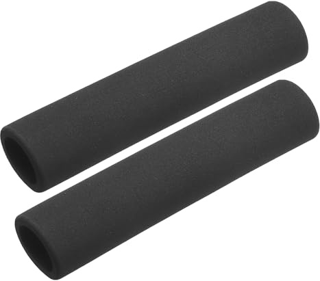 QUARKZMAN 2x195mm Rohrisolierung 35mm Isolierstärke 6mm Heizungsrohr | Schaumstoff, Durchmesser Verkleidung für Fitnessgeräte, Rohre, Handhaben (Schwarz)