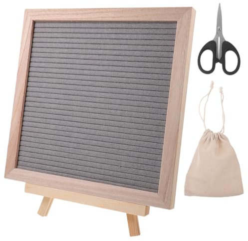 DOITOOL 1 Satz Buchstabentafel aus Holzrahmen für Dekoration Ankündigungen und Kreative Botschaften für Zuhause und Veranstaltungen