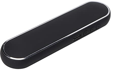 Cuifati sous Les Haut-parleurs pour Dormir, Bluetooth 5.0 Mini Conduction Osseuse Aide de Sommeil Portable avec Basse Stéréo, Contrôle du Volume et Minuteur de Sommeil pour Le Voyage, (Black)
