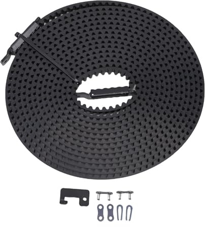 Courroie d'entraînement silencieuse pour ouvre-porte de garage, compatible avec Liftmaster et Chamberlain, 2,44 m (8 pi) et 6,53 m (257 po).