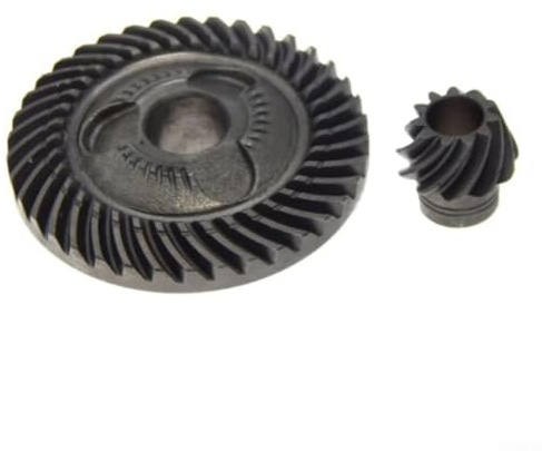 Gear Set 1607000D4Y 2 pezzi di ricambio in metallo per smerigliatrice angolare GWS7-125 GWS9-125 Kit di riparazione accessori per utensili elettrici