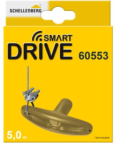 Schellenberg 60553 Emergency Release for Garage Doors Inside and Outside, Suitable for All Drive Models