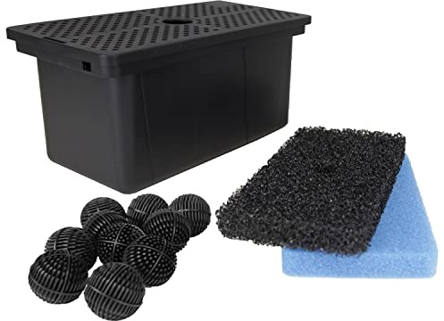 TotalPond Pump Filter Box, Submersible Pump Protection up to 800 GPH, Anti-Clogging, Sturdy & Impact-Resistant, for Clean & Healthy Ponds, No Pump Included