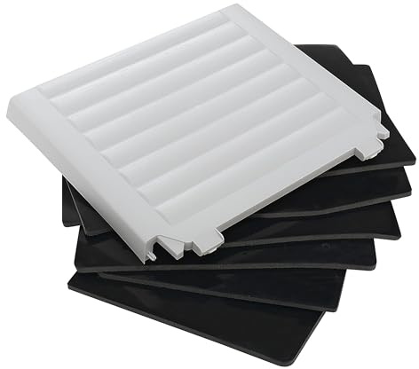 Ferplast Kit di 6 pannelli isolanti per cuccia cani modello DOGVILLA 110, Kit coibentazione cuccia cane casetta per cani, Pannelli isolamento termico, Facile installazione, 94 x 67 x h 8 cm