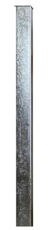 BAUER - Zaun- Torpfosten VZ, zum Einbetonieren, 60x60x3mm, L = 1000mm