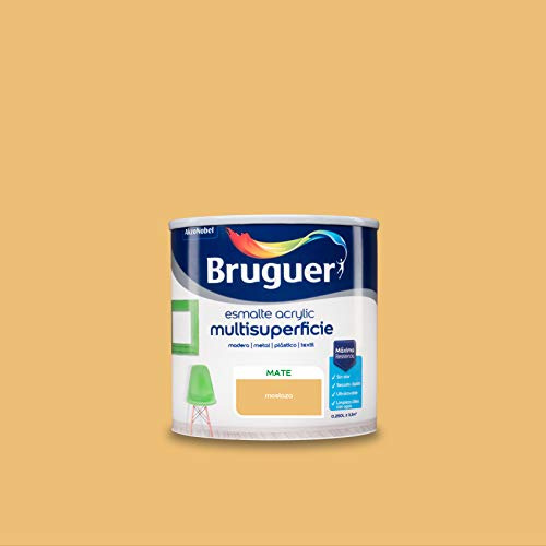 Bruguer Acrylic Multisuperficie Esmalte al agua Mate Mostaza 250 ml
