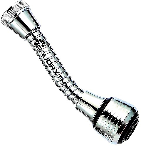 Faucet Sprayer Attachment Flexible Tap Extension Aerator 360 Degree ABS For Kitchen Sink Cold Hot Water