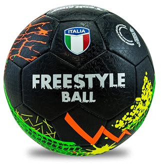 Teorema - Pallone da Calcio Freestyle in PVC, Street Football, Taglia 5, 350gr