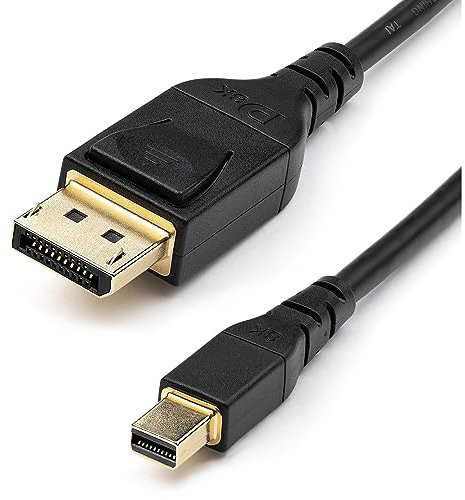 StarTech.com 2M Mini DP to DISPLAYPORT 1.4-8K 60HZ VESA Certified Cable