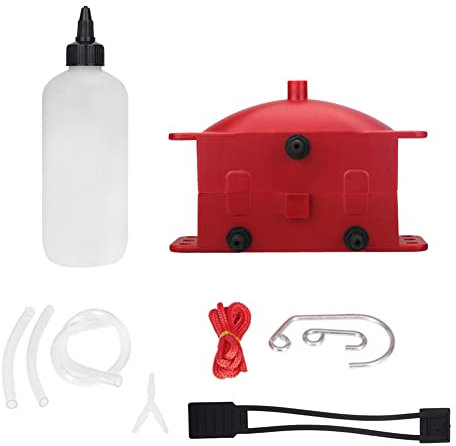 Huamengyuan Kettenreiniger und Fette,Kettenreinigungsgerät Kit Motorrad Kettenreinigungsset Gtriebereinigungs Bürste Set Motorrad Kettenschmierwerkzeug, Schmierzubehör