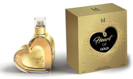 HEART OFMONTAGE-Profumo Donna Eau de Parfum HEART OF GOLD Flacone da 80ML