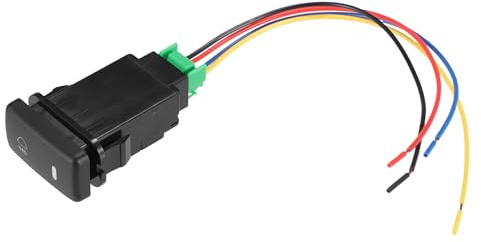 QUARKZMAN Heckschalter für Nebelschlussleuchte mit Kabel für Toyota Alphard ANH10