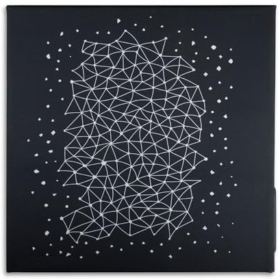 Thumbs Up Swipe Sound Frame, cornice per altoparlante Bluetooth, montaggio a parete, altoparlante integrato, compatibile con tutti gli smartphone e tablet Bluetooth, nero, regali per lui/lei