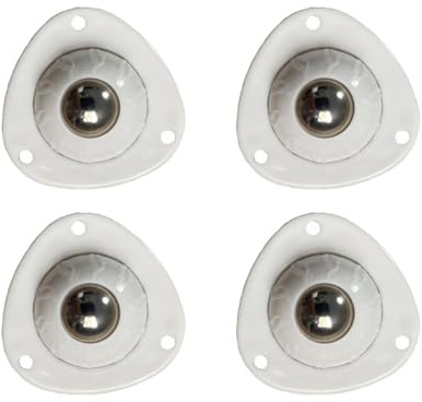 Ruedas Adhesivas - Ruedas Adhesivas para electrodomésticos | Ruedas giratorias Adhesivas de 4 Piezas | Ruedas pequeñas pegajosas, rotación de 360 Grados para Botes de Basura, Cajas de Almacenamiento