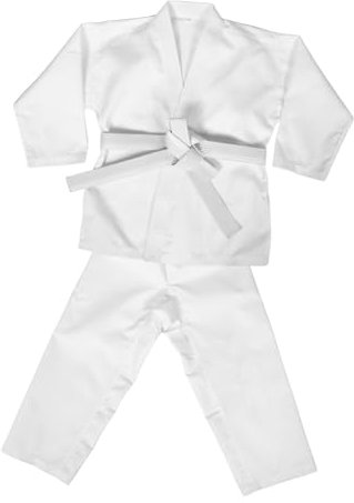 PACKOVE Taekwondo Anzug Für Junge Mädchen Und Erwachsene Kampfsport-Trainingsanzug Mit Gürtel Robustes Material Für Karate Und Taekwondo-Training