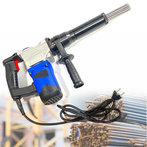 Pistola de desoxidación de aguja eléctrica de 1100W, máquina de limpieza de removedor de óxido tipo aguja de mano, escalador de aguja eléctrica para eliminación de óxido