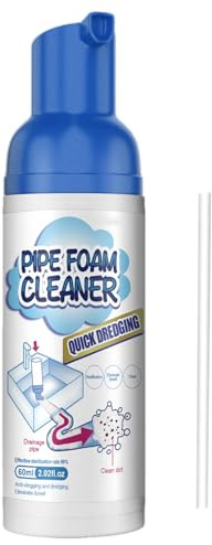 Detergente per Scarico in Schiuma,Schiuma per Drenaggio,Potente Agente di Dragaggio dei Tubi