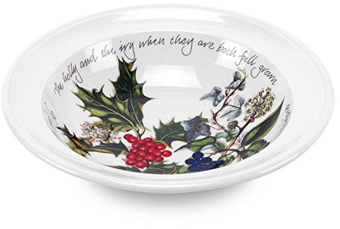 Portmeirion Holly And Ivy Cereal Bowl 15cm