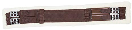 PFIFF Kurzgurt mit Kunstfell, braun-beige 70cm